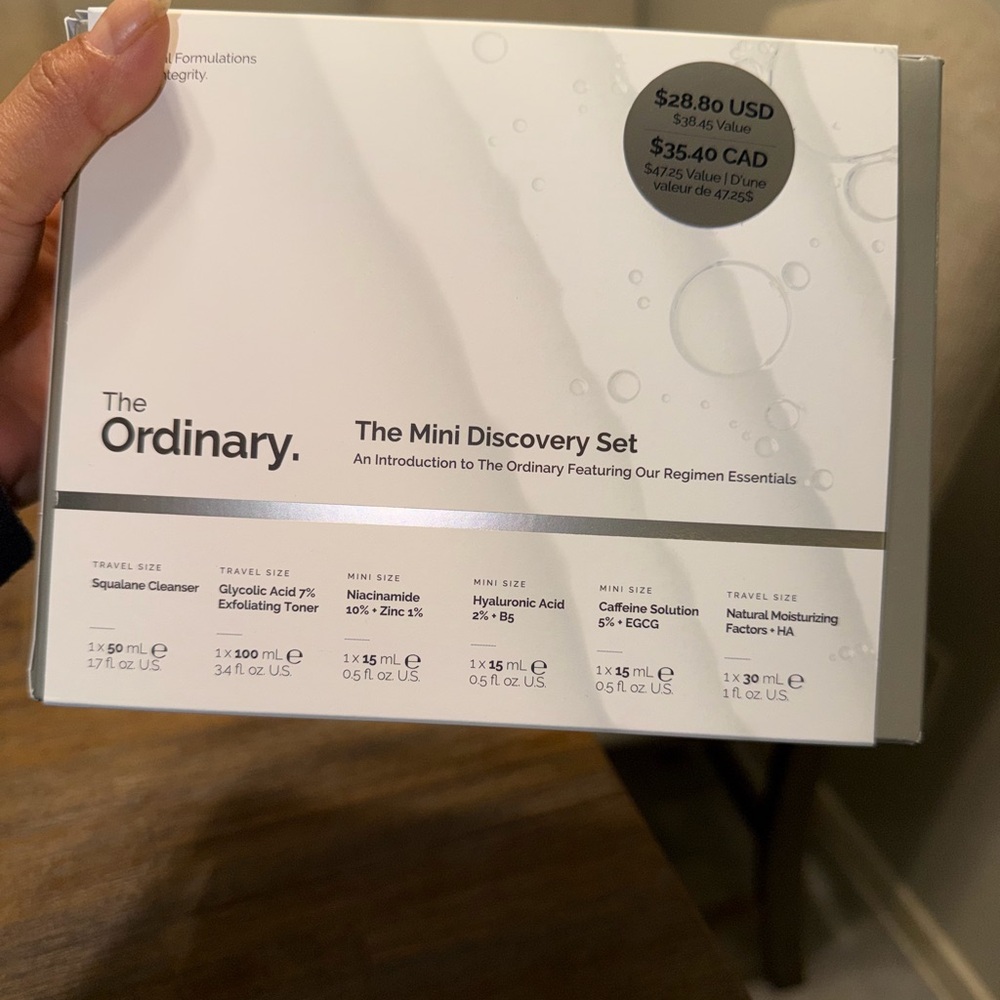 The Ordinary Skincare Essentials Set